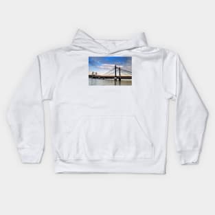 Albert Bridge River Thames London Kids Hoodie